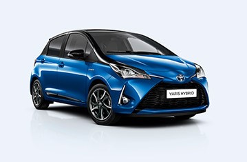 toyota yaris blue